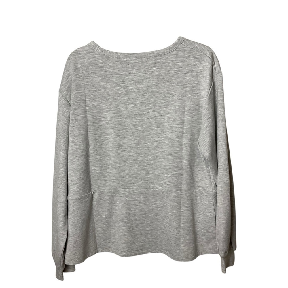 Lane Bryant Relaxed Crew-Neck Waist Panel Sweatshirt - Picture 6 of 11